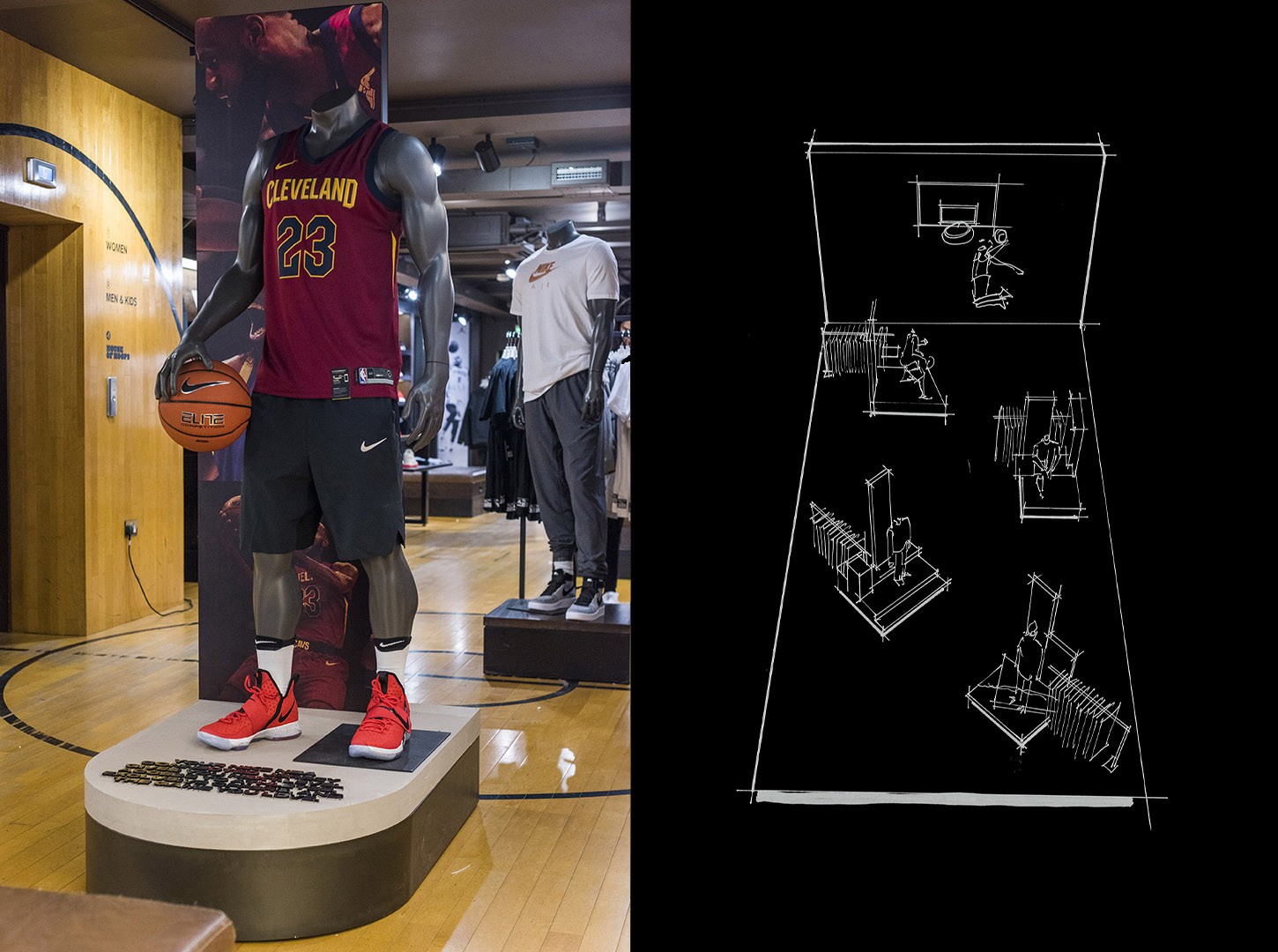 Mannequin And Sketch