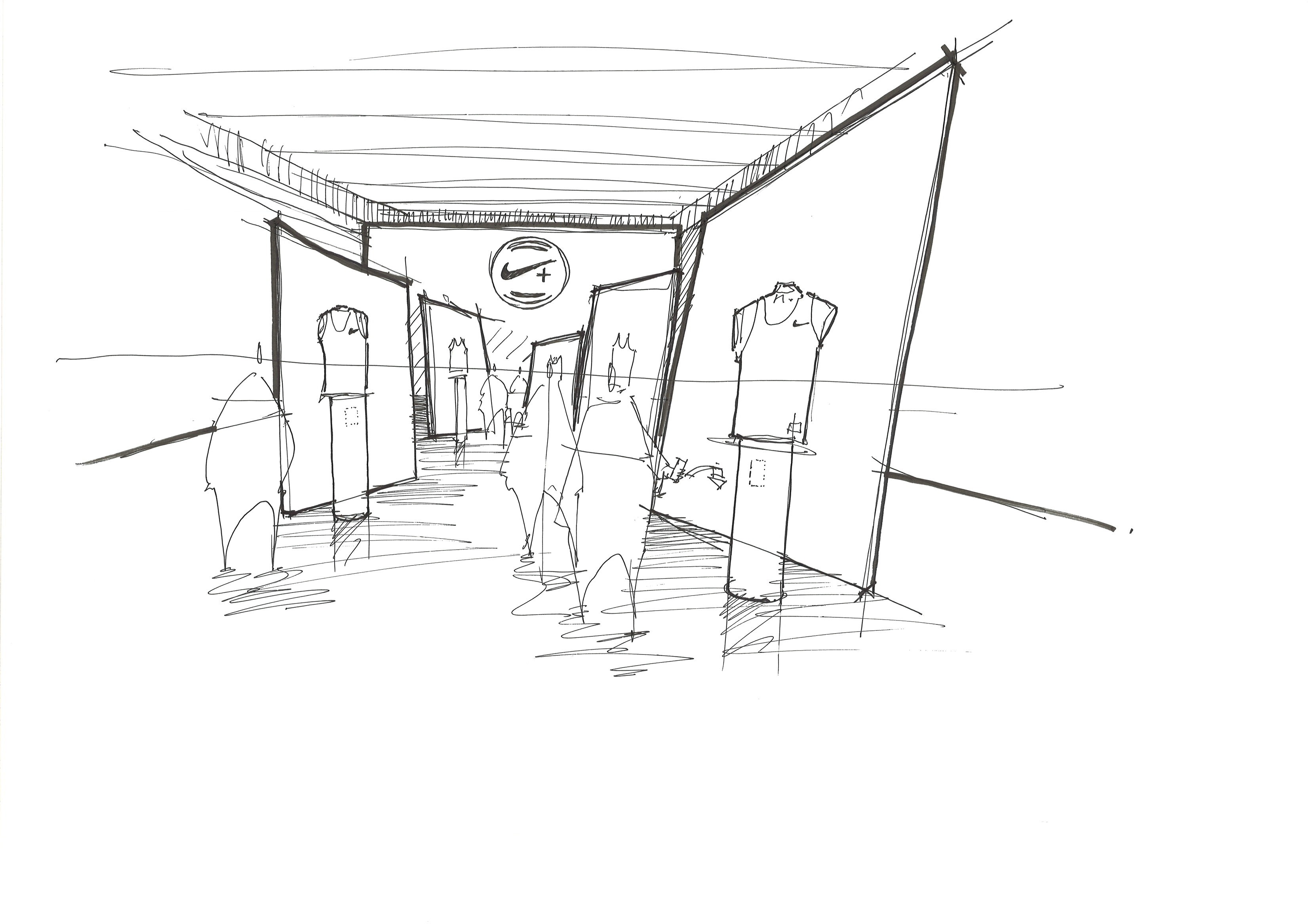 Sketch Walk Amongst Players